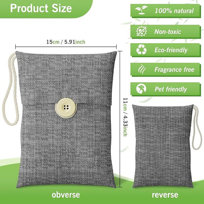 Charcoal bags Odor Absorber Activated Bamboo Charcoal Air Purifying Bag - Image 5