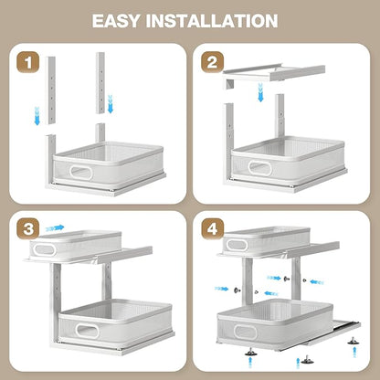 2 Pack Under Sink Organizer - Image 5