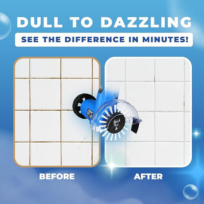Electric Stand-Up Lightweight Grout Cleaning Machine – Easy-to-Use Tile Grout - Image 6