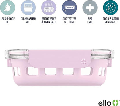 Ello Duraglass Meal Prep Container- Glass Food Storage Container - Image 3