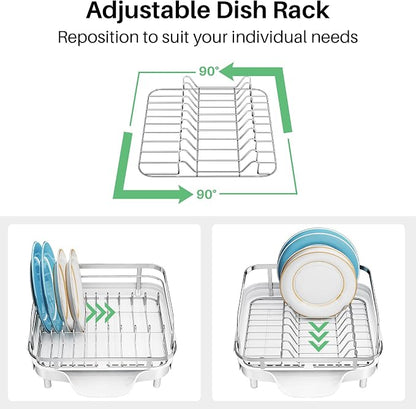 Dish Drying Rack, Expandable Dish Rack - Image 6