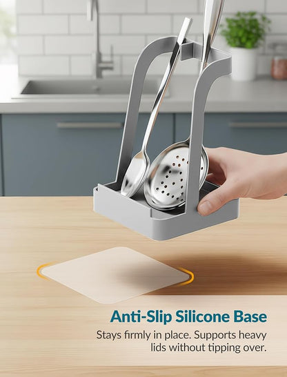 NiHome Upgraded Pot Lid and Spoon Rest - Image 3