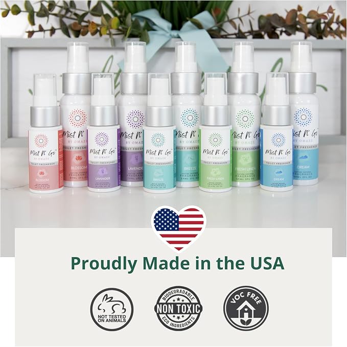 Mist N' Go Omaze Travel Bathroom Spray - Image 6