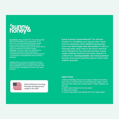 Sunny & Honey Carpet Cleaner Solution - Image 9