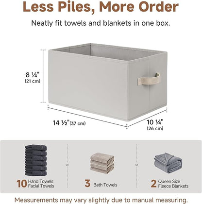 StorageWorks Storage Baskets for Shelves, Fabric Storage Bins, Closet - Image 3