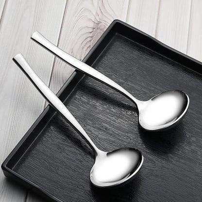 Small Stainless Steel Gravy Soup Ladles, Gravy Ladle Spoon, 8 Pieces - Image 4