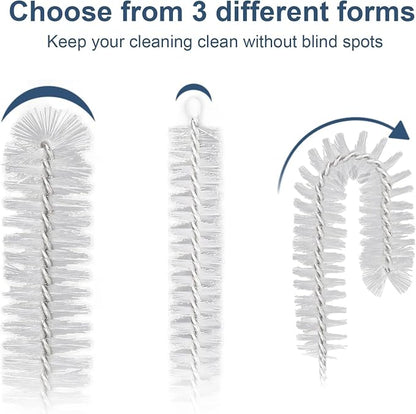 Ixiaoyoo Straw Cleaner Brush Set, 12-Piece 11.8 Inch Long Botthle Cleaning Brush - Image 3