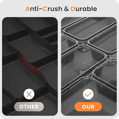 【Military Grade】 Drawer Organizer, 【】 Clear Makeup organizer - Image 9