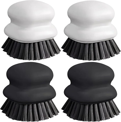 Dish Brush with Handle, Kitchen Scrub Brushes by CDHOME