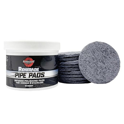 Renegade Products Pipe Dream Infused Polishing Pads – Chrome & Stainless Steel by RenegadeProductsUSA