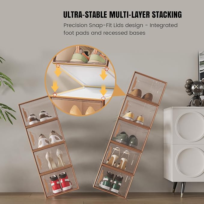 X-Large Stackable Shoe Boxes - Image 2
