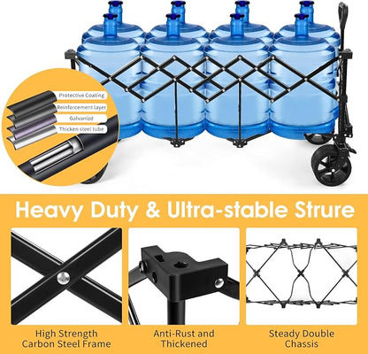 49''L Collapsible Foldable Extended Wagon - Image 4