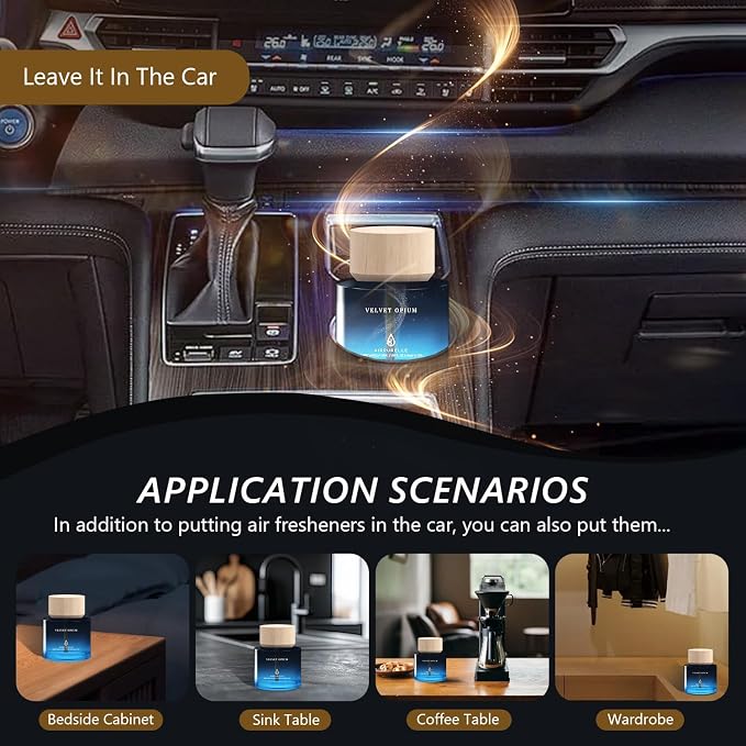Car Air Freshener for Men & Women – Long-Lasting Amber Vanilla Essential Oil - Image 8