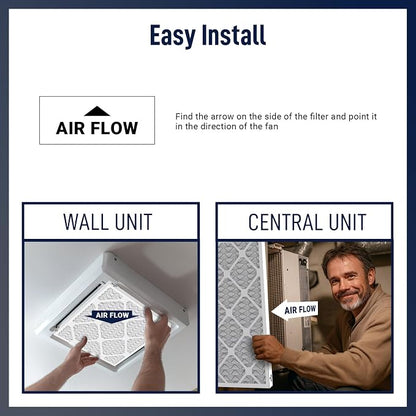 16x20x1 Air Filter, MERV 11, Air Conditioners & Furnaces– High Particle Capture - Image 6