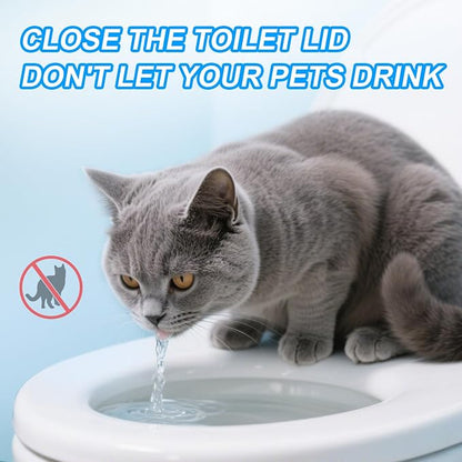 KIISIISO Toilet Bowl Cleaner Tablets 80 PACK, Automatic Bleach Toilet Tank - Image 7