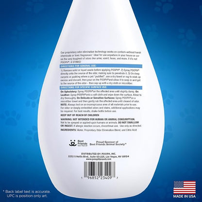 Pooph Pet Odor Eliminator, 32oz Spray, Eliminator, Deodorizer - Image 9