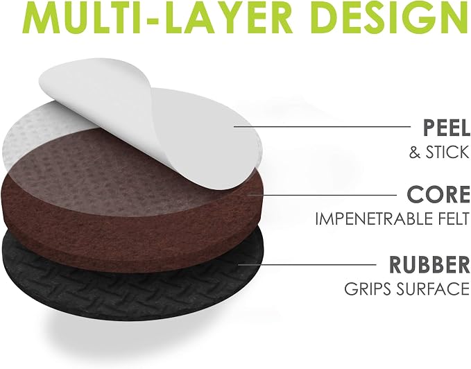 Slipstick GorillaPads CB149 Non-Slip Furniture Pads/Rubber Grippers - Image 3