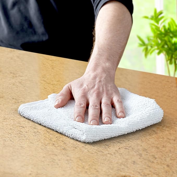 Avalon Towels Terry Bar Mop Towels Size 16"x19" – Absorbent and Durable - Image 6