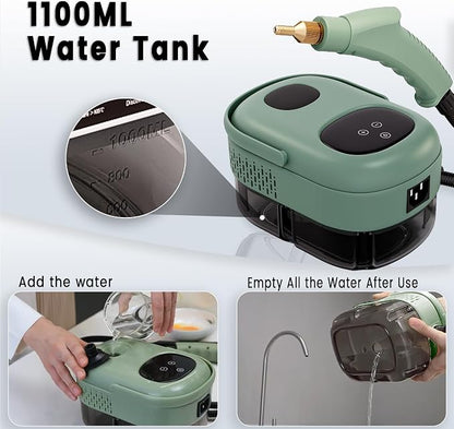 2500W Handheld Steam Cleaner, Portable Car Steamer - Image 5