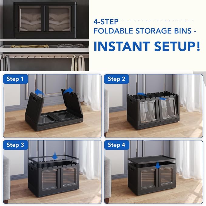 FLEXIMOUNTS 150 QT Stackable Storage Bins - Image 8