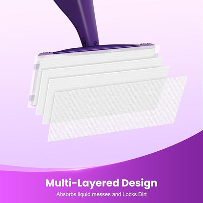 Disposable Wet Pads Refill for Swiffer WetJet Mop, Living Room Cleaning - Image 5