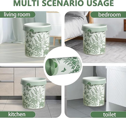 VOK 8 Gallon Trash Bags with Butterfly Printed & Sweet Wormwood Scent, - Image 6