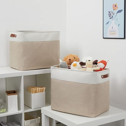 DULLEMELO Extra Large Storage Baskets, Fabric Storage Bins - Image 6