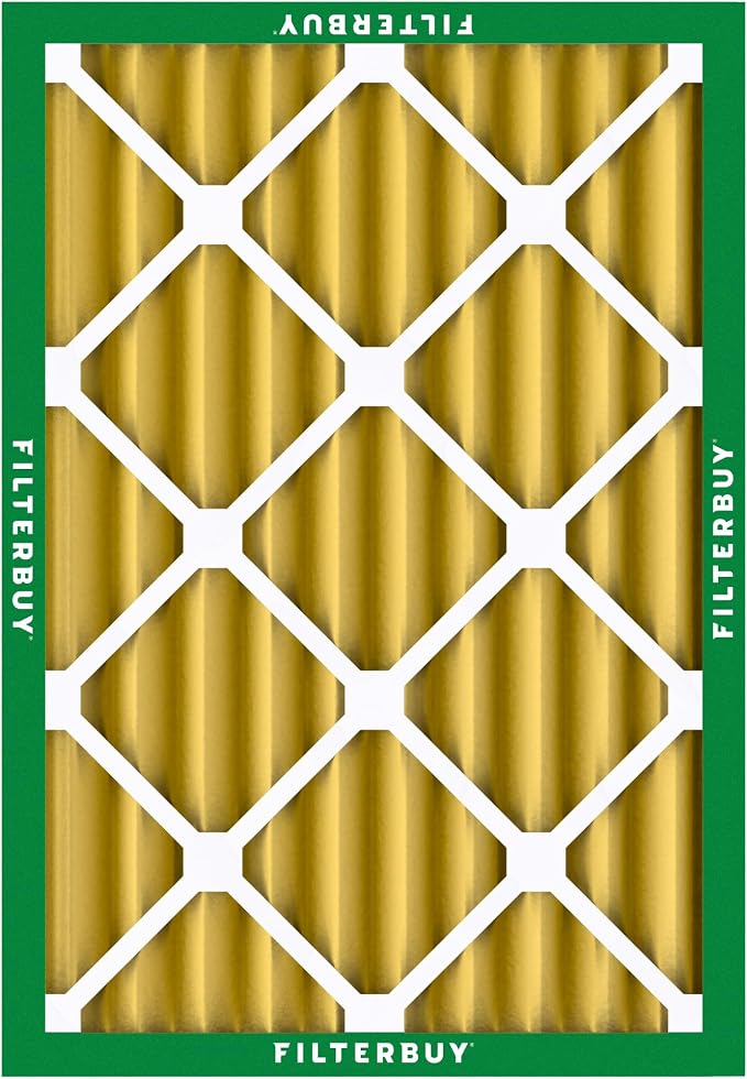 Filterbuy 24x25x4 Air Filter MERV 11 Allergen Defense Replacement, - Image 8