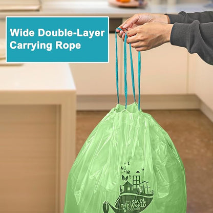 13 Gallon, Compostable Trash Bags - Image 7