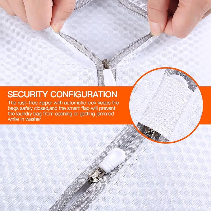 Kimmama Laundry Bags Mesh Wash Bag, Lingerie Bags - Image 3