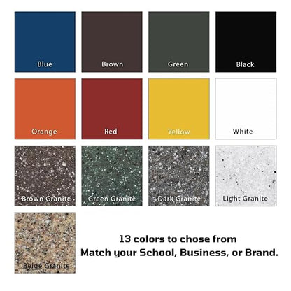 32 Gallon Square Slatted 100% Recycled Plastic Heavy-Duty Commercial Outdoor or - Image 7