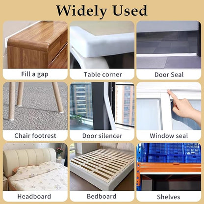 Weather Stripping Door Seal White, 2Inch Wide X 1/4 Inch Thick, Air Conditioner - Image 6