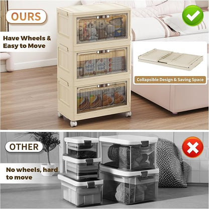 3 Tier - 34QT Storage Bins - Image 3