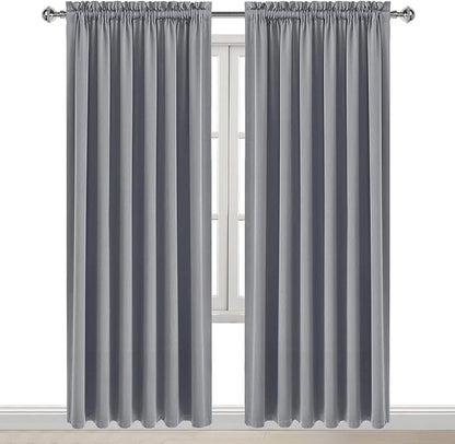 DWCN Blackout Curtains for Living Room Thermal Insulated, Energy Saving & Noise - Image 9