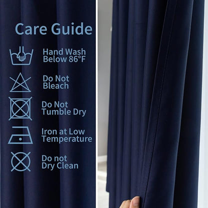 Cafe Kitchen Curtains 36 Inches Long 2 Panels, Short Black Out Curtain - Image 5