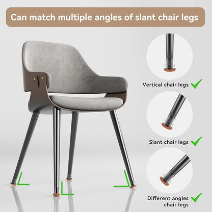24PCS Upgraded Silicone Chair Leg Floor Protectors - Image 5