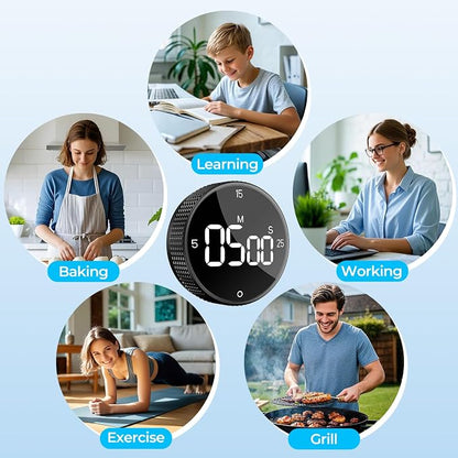 Magnetic Kitchen Timer for Cooking - Image 8