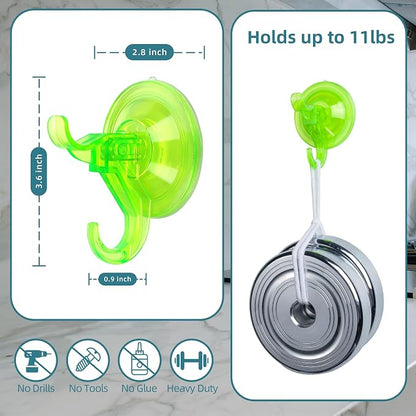 Antimbee 3 Pack Suction Cup Hooks, Removable Small Suction Cups - Image 3