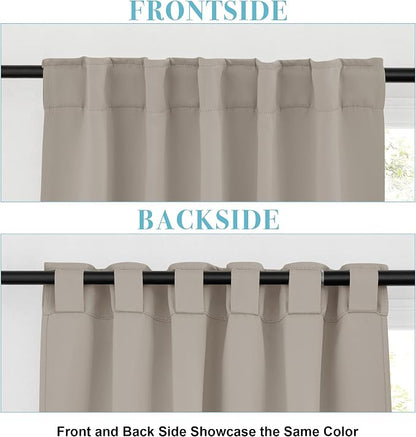 RYB HOME Small Window Curtains - Image 4