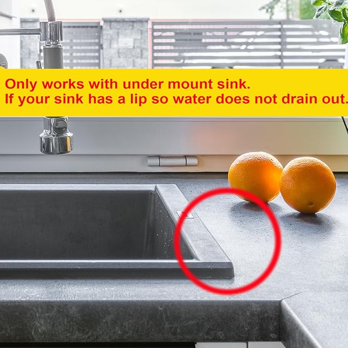 GUUKIN Sponge Holder for Kitchen Sink, Sink Caddy and Soap Tray | 5x3.5 inch - Image 6