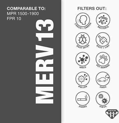 Aerostar 14x16x1 MERV 8-6 Count - Image 3