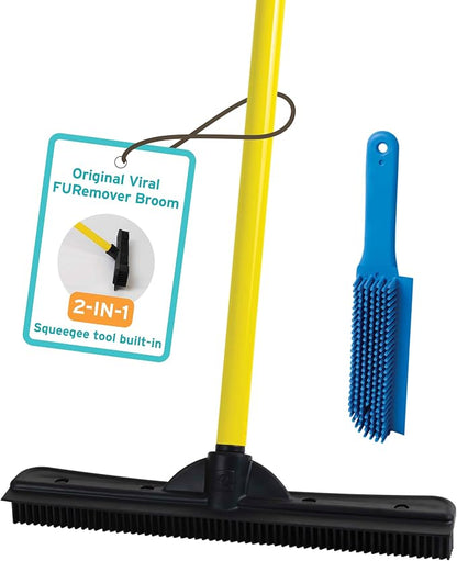FURemover Original Pet Hair Rubber Broom by FURemover