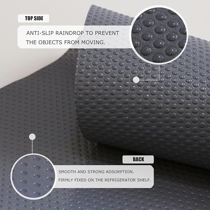 8Pcs Refrigerator Liners, Washable Fridge Liner Mats Covers Pads - Image 4