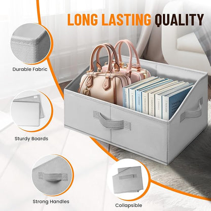 Criusia Closet Organizers Bins 4 Pack - Image 5