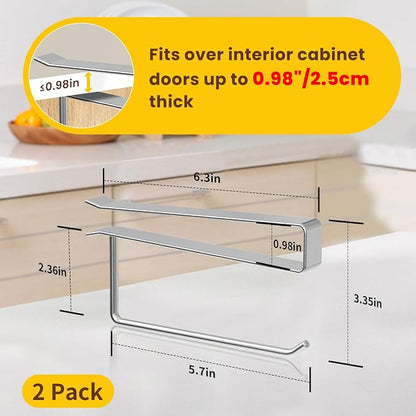2 Pack Tumbler Lid Organizer, Under Cabinet Cup Lid Holder - Image 3