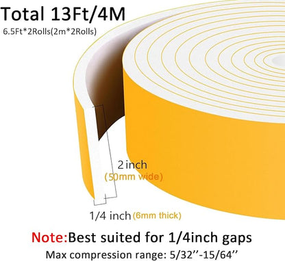 Strong Adhesive Foam Insulation Tape Self Adhesive, Closed Cell Weather - Image 4