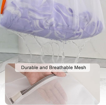 Polecasa 3Pcs 9 x 12 Inches Extra Durable Fine Mesh Laundry Bags - Image 2