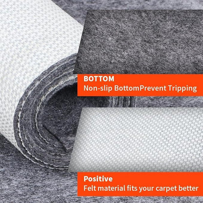 Non-Slip Rug Pads 2 x 8 ft, 100% Waterproof Extra Large Area Rugs Non Skid Rug - Image 6