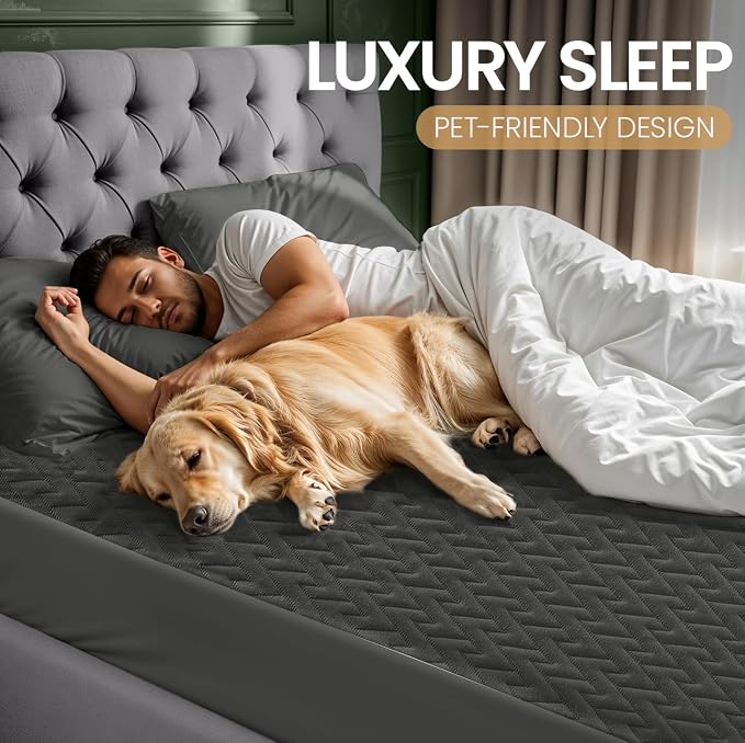 Utopia Bedding Waterproof Mattress Protector Twin Size, Premium 3D Air Soft - Image 5
