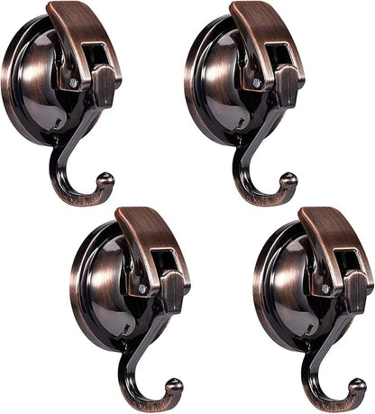 Suction Cup Hooks for Shower, Glass Door, Tile – Loofah, Bath Robe Hook Holder by Apkhgtb
